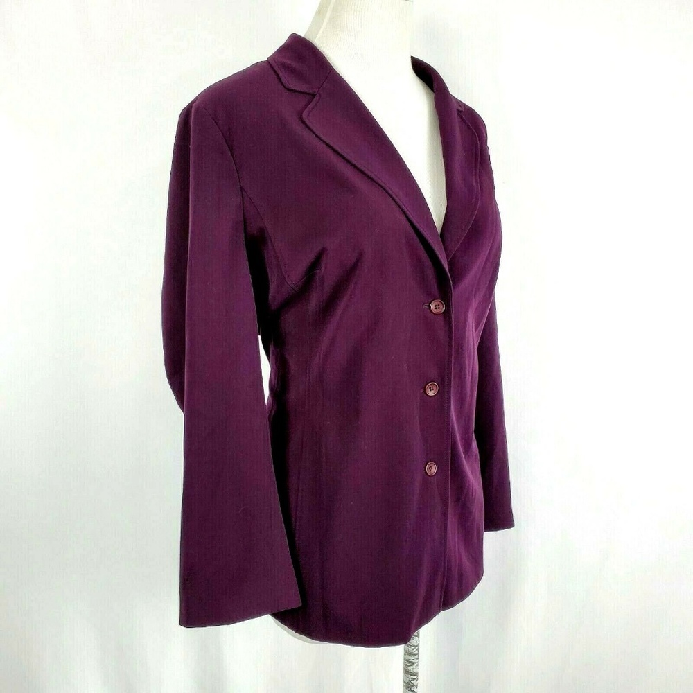 Lane Bryant Blazer 3 Button Career E1036 - Picture 2 of 5